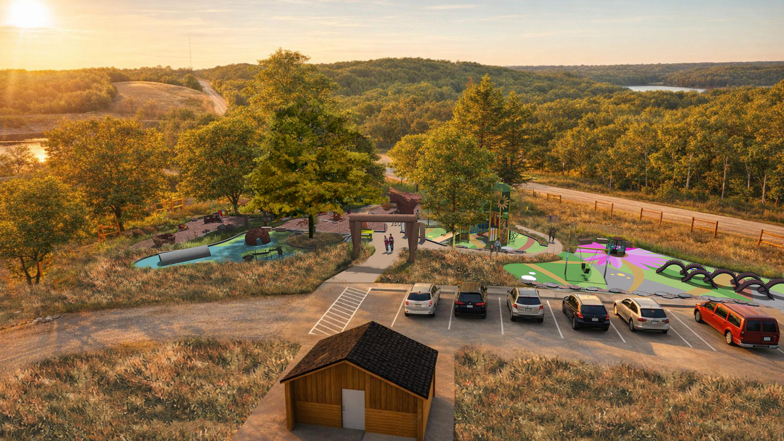 Annett Playscape_View south